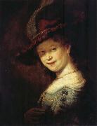 Saskia Laughing Rembrandt